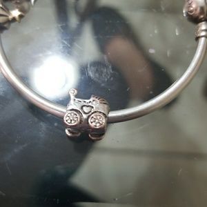 Baby carriage charm